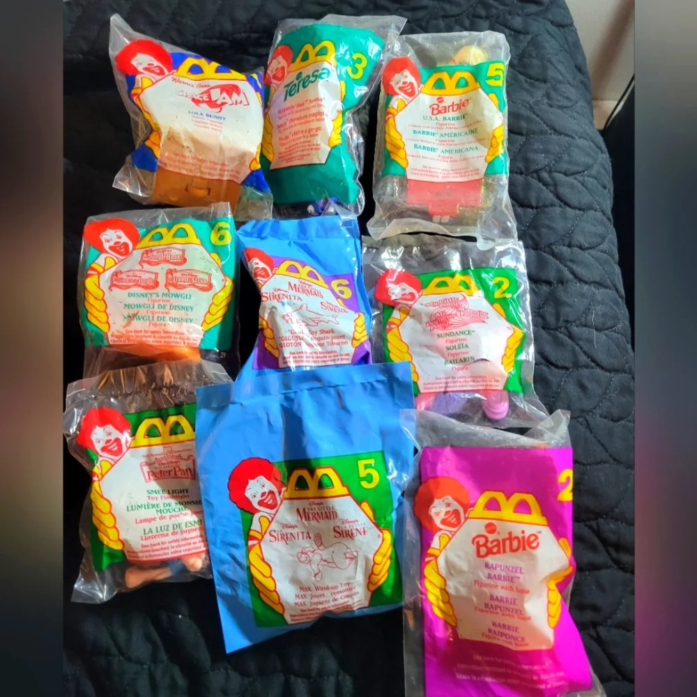 Vintage 90s McDonald's Happy Meal Toys - Picture 1 of 6